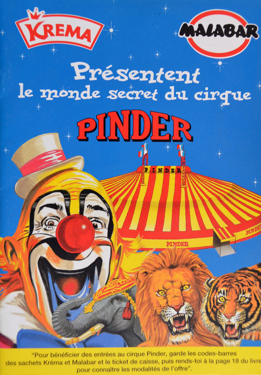 livret cirque Pinder
